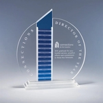 Forte Optic Crystal Perpetual Award