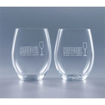 21.25 oz. Merlot Stemless Wine Glass Set of 2