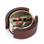 Danville VividPrint™ Coaster on Colfax Base - Set of 4