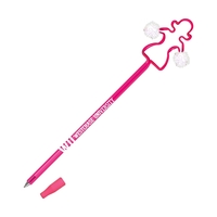 A full sized ball point pen bent into one of our... from ASI 39850 The...