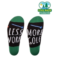ACE Less Work, More Golf Dress Socks