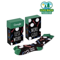 Socks in a flip top box... from ASI 44900 NC Custom (CI/Lanco) / ACE USA