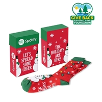 Socks in a flip top box... from ASI 44900 NC Custom (CI/Lanco) / ACE USA