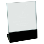 4.5" x 5.5" Glass Stand Up