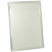 9" x 12" Clear Glass Mirror Plaque
