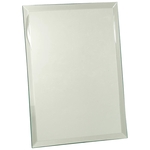 9" x 12" Clear Glass Mirror Plaque
