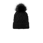 New Era Faux Fur Pom Beanie