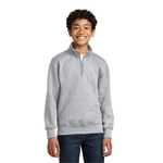 Port & Co Youth Core Fleece 1/4-Zip Pullover Sweatshirt