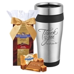 Thank You Tumbler with Cocoa & Chocolate