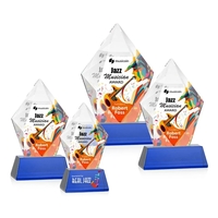 Devron VividPrint™ Award on Base - Blue