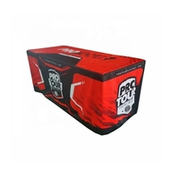 6ft table cover plus dye sublimation full printing on outer side... from ASI...