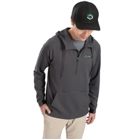 The Limitless 1/4 Zip Hoodie is made from 100% polyester with... from ASI...