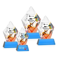 Devron VividPrint™ Award on Base - Sky Blue