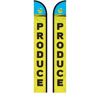 15' Double Sided Custom Portable Half Drop Banners... from ASI 80228 Quinn