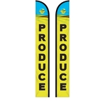 15' Double Sided Custom Portable Half Drop Banners