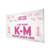 8' x 4' reinforced vinyl banner with four color process printing... from ASI...