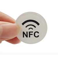 Waterproof epoxy smart NFC sticker tag with full color imprint on... from ASI...