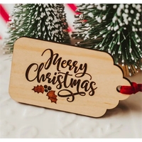 Hardwood Gift Tags