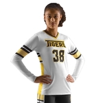 Girls Long Sleeve V-neck