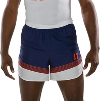 Double Needle Finish To Sides Of Legs with Hemmed Open Leg... from ASI 37461...