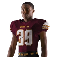 Sleeves With Set-In Mitered Triple Bar-Tacked Lycra Vneck With Cover...