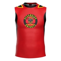 Short Sleeve Construction With Hemmed Sleeve Ends and Self-Material Crew...