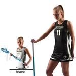 Girls Collegiate Cut Reversible Jersey