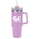 40 Oz. Stainless Steel Vacuum Tumbler With Handle