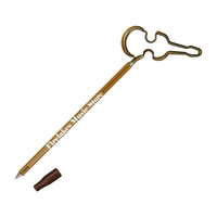 A full sized ball point pen bent into one of our... from ASI 39850 The...