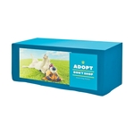 21' Flat Table Wrap Skirt, Full Color Front Panel