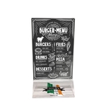 Clear Acrylic Table Tent 4" x 6"