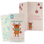 3.5 Oz Belgian Chocolate Greeting Card Box - Winter Wonderla