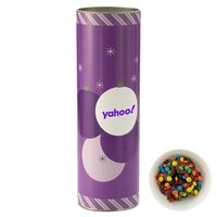 8 inch Gift Tube with Chocolate Pretzels - Milk Chocolate Pretzels... from...