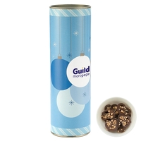 8 inch Gift Tube with Chocolate Pretzels - Milk Chocolate Pretzels... from...