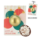 Holiday Mega Hot Chocolate Bomb Billboard Card