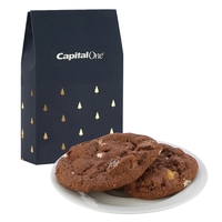 Milk Carton Inspired Box w/ 2 Gourmet Cookies - Featuring Soft-Touch... from...