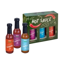 Holiday Hot Sauce Gift Set consists of Original, Chipotle, and Mango... from...