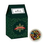 Milk Carton Inspired Box with Chocolate Pretzels with Mini M