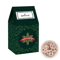 Milk Carton Inspired Box with White Chocolate Pretzels with Crushed...