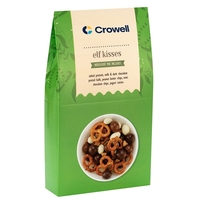 Gable Box with Salted Pretzels, Milk & Dark Chocolate Pretzel Balls,... from...