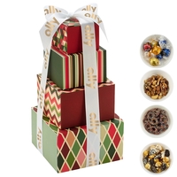 Tower Option 2 includes Lindt Truffles (3 pcs), Mixed Nuts (2.5... from ASI...