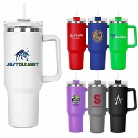 40oz SS Double Wall Vacuum Mug with Straw Lid with Twist... from ASI 90859...