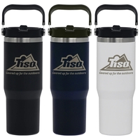 30 oz. travel tumbler made of stainless steel and copper vacuum... from ASI...