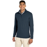 Men's Heathered Eco-Logic Stretch Quarter Zip