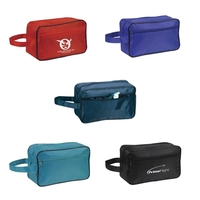 Introducing our versatile and compact toiletry bag with an easy-to-carry...