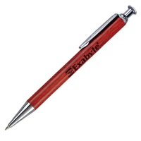 Click action ballpoint with a sleek rosewood finish.... from ASI 31517 Admart...