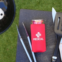 Keep slim cans cold & your brand bold with this trendy... from ASI 61966 HPG...