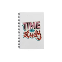 8.3" x 11.7" Plastic Cover Notebook