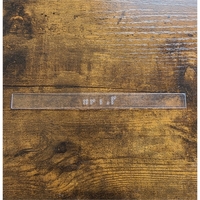 ADA-compliant, individual Grade 2 Braille, 1/2" x 6" acrylic strips come......