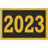 16" x 24" Appliqued Full Color Custom Felt Banner... from ASI 80228 Quinn